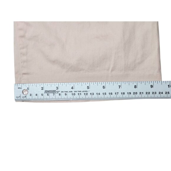 Ann Taylor Factory Store Womens Petites Pink Chino Pants Size 2P Cotton Blend - Picture 7 of 10